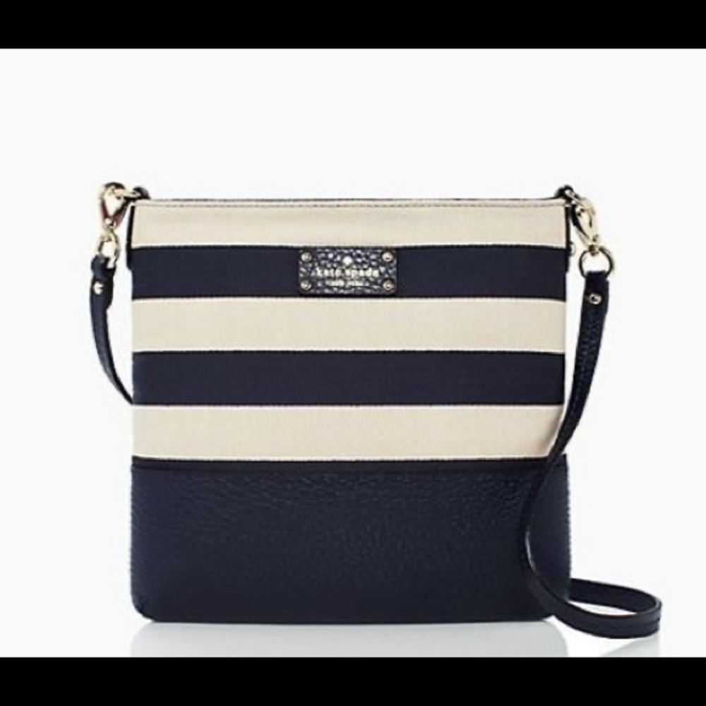 Kate Spade Grove Court Striped Cora Crossbody